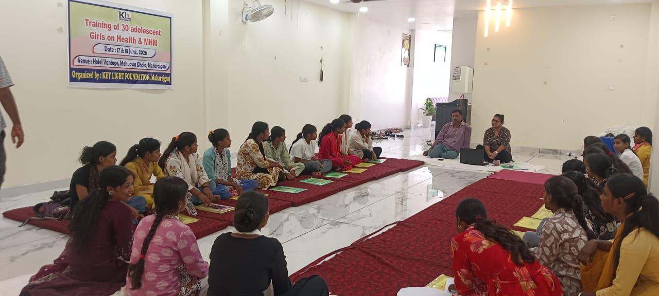 Training of Adolescents on Health & MHM
